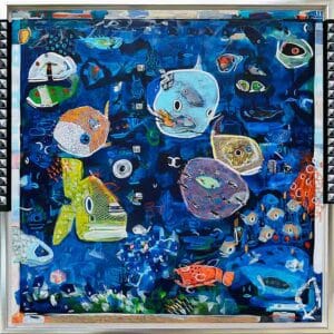 Meerblick Blau 2 – Bild 1