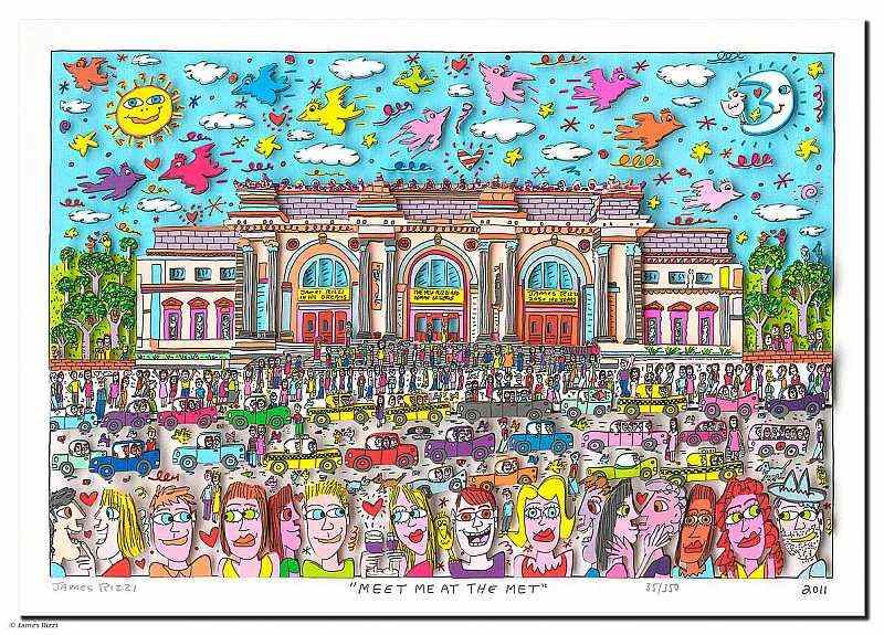 真作　james rizzi　\