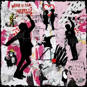 Collage after Banksy