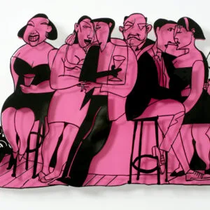 Bar Series - On The Bar (pink)