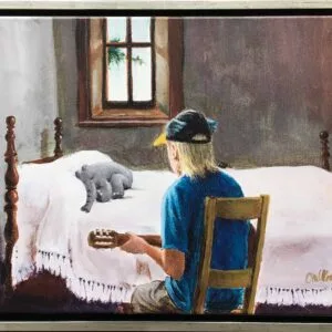 Otto's Lullaby - Leinwand im Rahmen – Bild 1