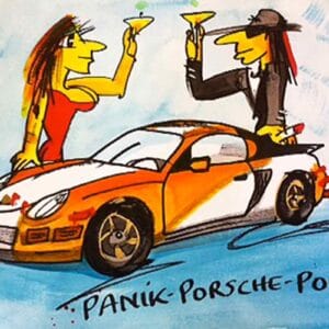 Panik Porsche power (orange) – Bild 1