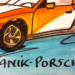 Panik Porsche power (orange) – Bild 3