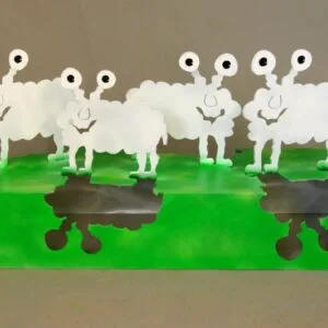 Schafe auf dem Sockel – Bild 1