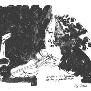 Saitenaufziehen beim Geigenbauer – Bild 1