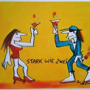 Stark wie Zwei (Leinwand) – Bild 1