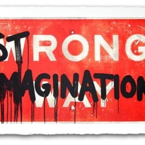 HIJACK STRONG IMAGINATION - gerahmt – Bild 1