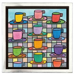 The Most Colorful Cups Of Coffee – Bild 1
