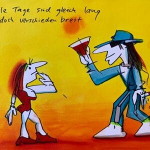 Alle Tage sind gleich lang, jedoch verschieden breit! – Bild 1