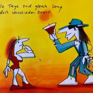 Alle Tage sind gleich lang, jedoch verschieden breit! – Bild 1