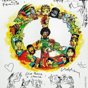 Give Peace a Chance - Siebdruck – Bild 1