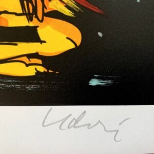 Think Big Fly High Siebdruck – Bild 3