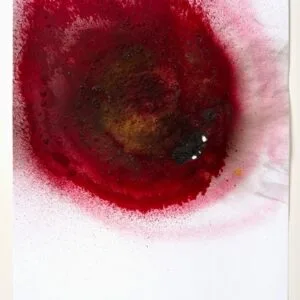 Zwei kleine Löcher gebrannt! - gerahmt – Bild 1