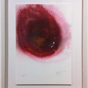 Zwei kleine Löcher gebrannt! - gerahmt – Bild 2