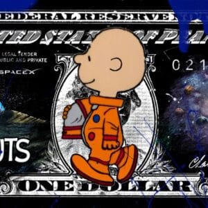 Space Charlie Brown Dollar – Bild 1