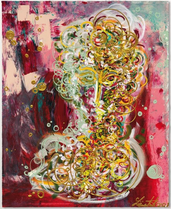 Leon Löwentraut - Burgundy Nights Leon Löwentraut - Burgundy Nights