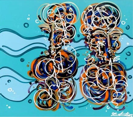 Leon Löwentraut - In the ocean Leon Löwentraut - In the ocean