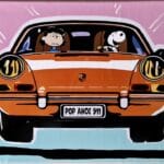 Marisa Rosato - Snoopy Porsche Orange