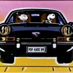 Marisa Rosato - Snoopy Porsche Schwarz