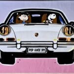 Marisa Rosato - Snoopy Porsche Silber