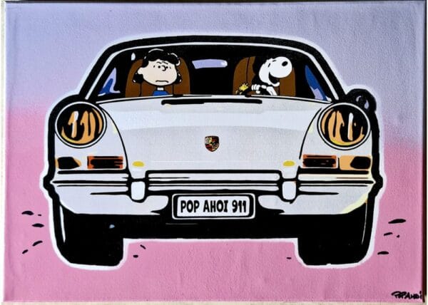 Marisa Rosato - Snoopy Porsche Silber Marisa Rosato - Snoopy Porsche Silber