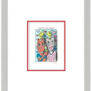 James Rizzi - Cats in love James Rizzi - Cats in love