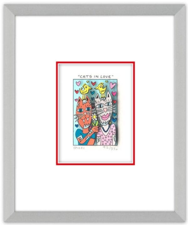 James Rizzi - Cats in love James Rizzi - Cats in love