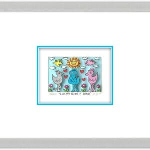 James Rizzi - Lucky to be a bird James Rizzi - Lucky to be a bird