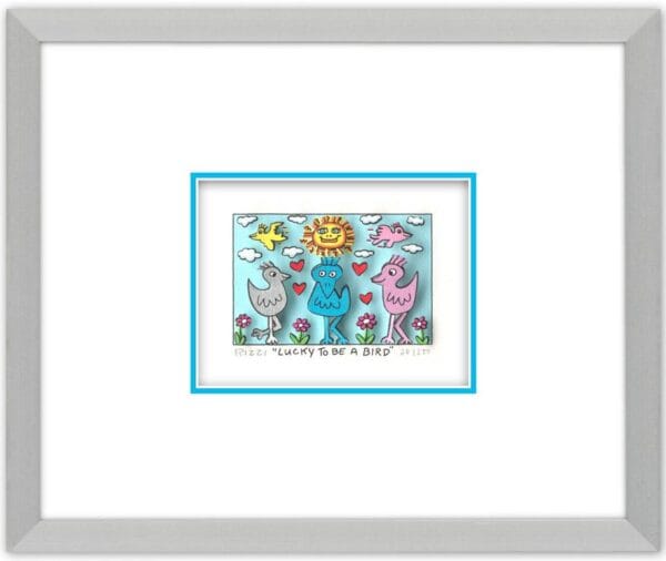 James Rizzi - Lucky to be a bird James Rizzi - Lucky to be a bird