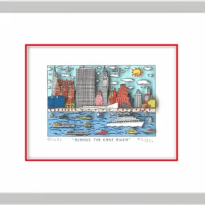 James Rizzi - Across the East River James Rizzi - Across the East River