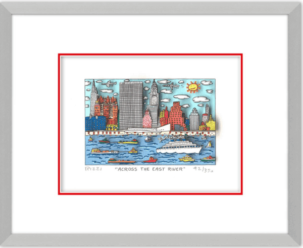 James Rizzi - Across the East River James Rizzi - Across the East River