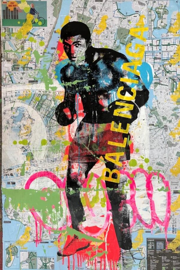 Denis Ouch - Ali on New York City (Muhammad Ali)