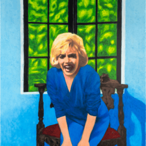 James Francis Gill - Marilyn Triptych III Small (Right Panel) James Francis Gill - Marilyn Triptych III Small (Right Panel)