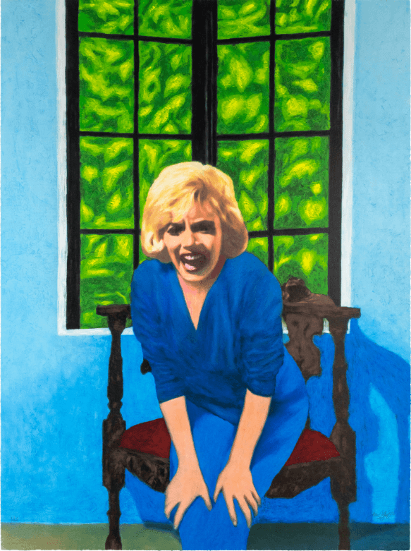 James Francis Gill - Marilyn Triptych III Small (Right Panel) James Francis Gill - Marilyn Triptych III Small (Right Panel)