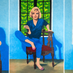 James Francis Gill - Marilyn Triptych III James Francis Gill - Marilyn Triptych III