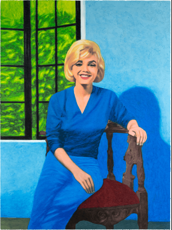 James Francis Gill - Marilyn Triptych III Small (Left Panel) James Francis Gill - Marilyn Triptych III Small (Left Panel)