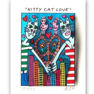 James Rizzi - Kitty Cat Love James Rizzi - Kitty Cat Love