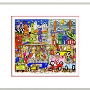 James Rizzi - Take a Trip through my City James Rizzi - Take a Trip through my City