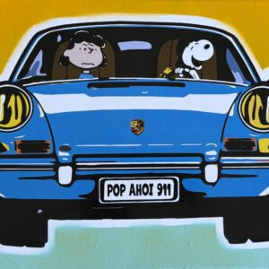 Marisa Rosato - Snoopy Porsche Blau Marisa Rosato - Snoopy Porsche Blau