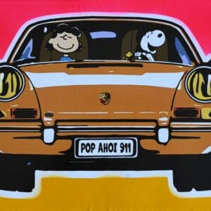 Marisa Rosato - Snoopy Porsche Orange Marisa Rosato - Snoopy Porsche Orange
