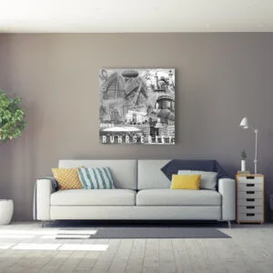 Ruhrgebietscollage schwarz weiss – Bild 2