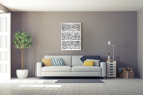 Günther Uecker - Optische Partitur für Budapest