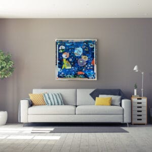 Meerblick Blau 2 – Bild 2