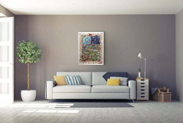 James Rizzi - A Village for the World