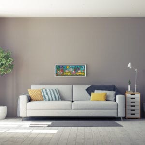 Let`s go someplace fun (Leinwand) – Bild 2