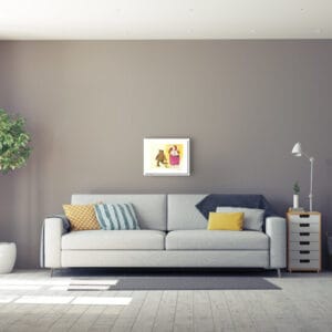 Frau mit Bär – Bild 2