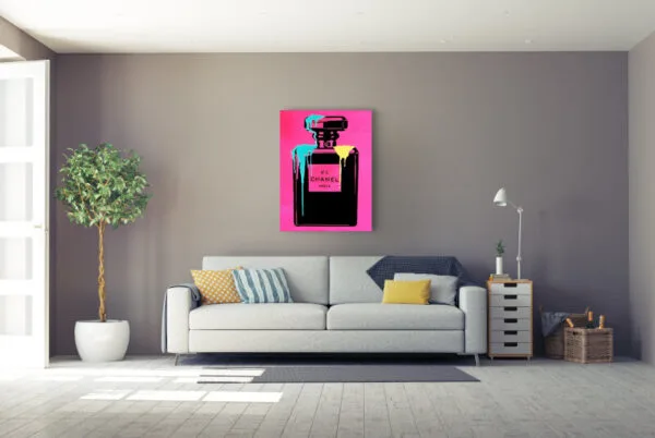 Louis Nicolas Darbon - PINK NEON CHANEL NO.5 Louis Nicolas Darbon - PINK NEON CHANEL NO.5