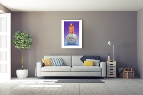 Mel Ramos - Titleist Tillie