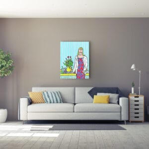 Mädchen mit Stilleben – Bild 2