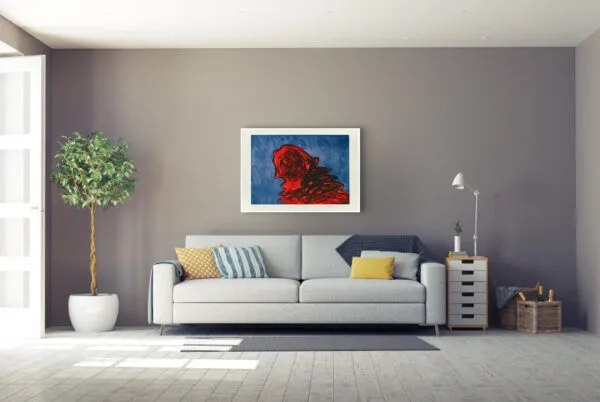 Otto Piene - Zyklop Rot